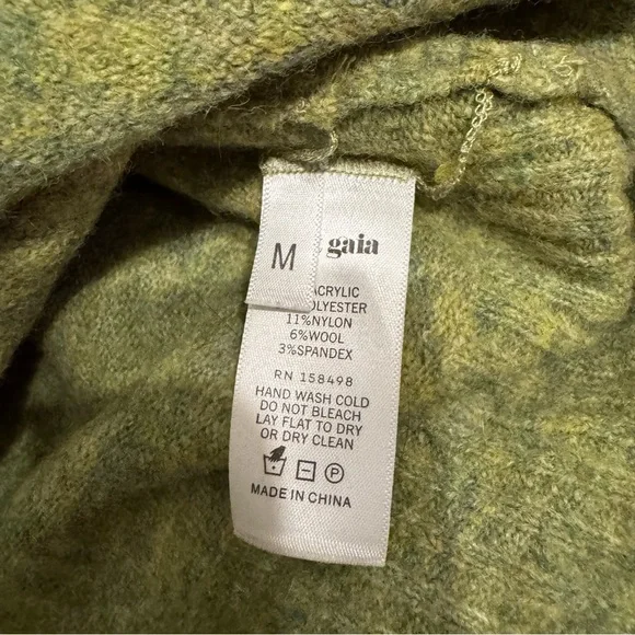 LIKE NEW Cult Gaia Audie Off The Shoulder Long Sleeve Sweater, Size M